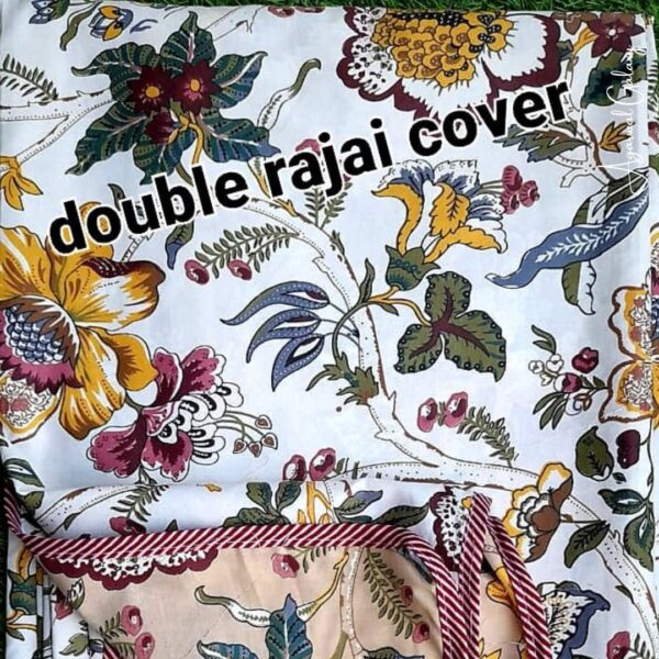 Double Rajai Covers for a Blissful Sleep