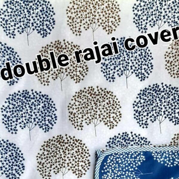 Cozy Layers, Stylish Dreams: Double Rajai Covers Unveiled